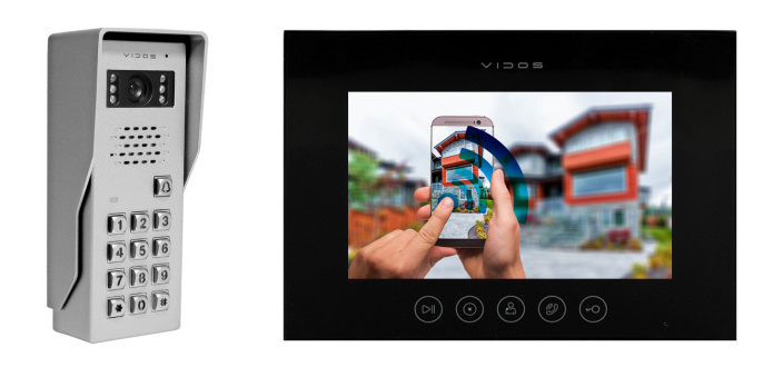Wideodomofon WiFi z szyfratorem Vidos S50D M11BX